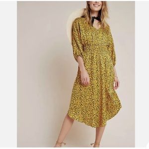 Anthropologie Marigold Midi Dress size Small